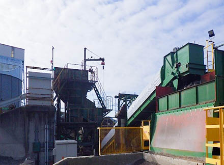 破砕プラント